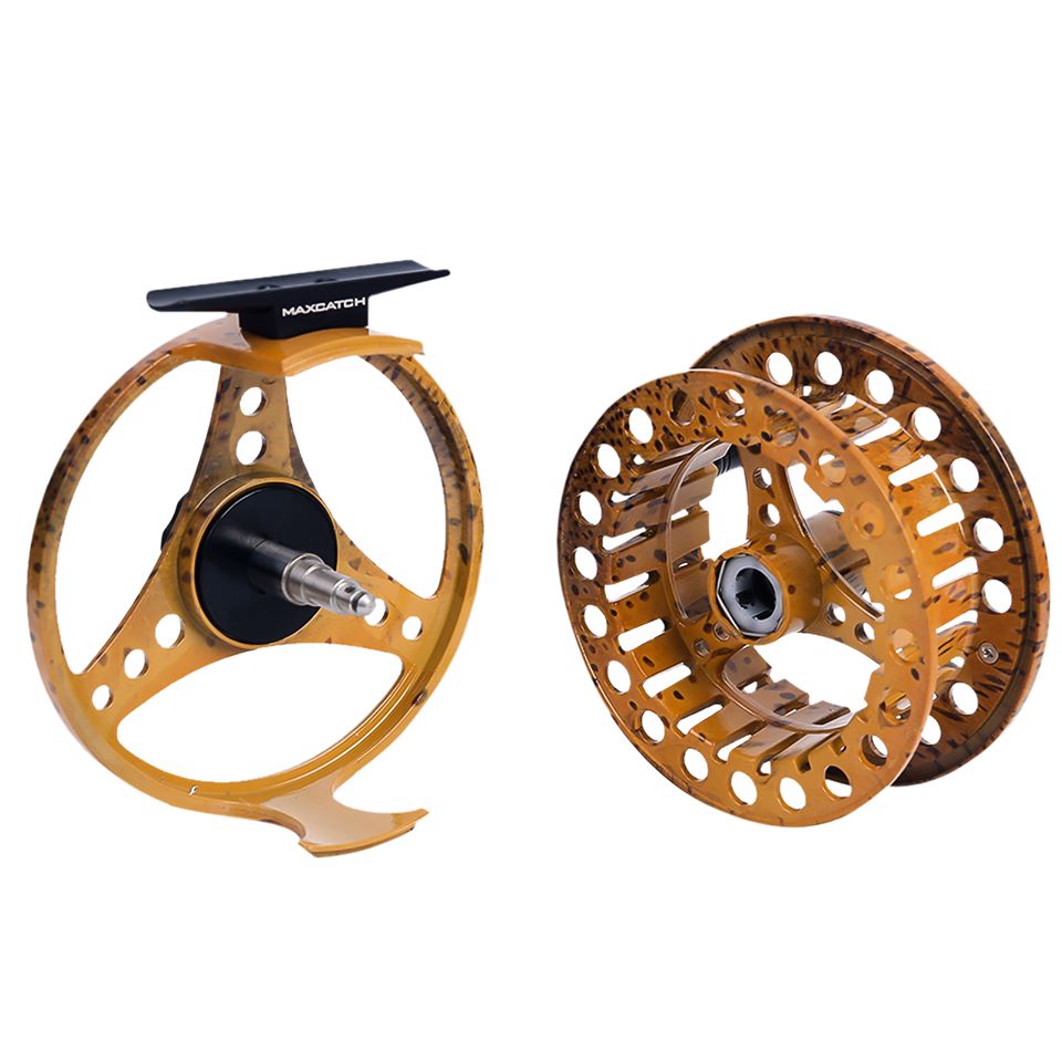 Muškařský naviják Maxcatch ECO Brown Trout Skin