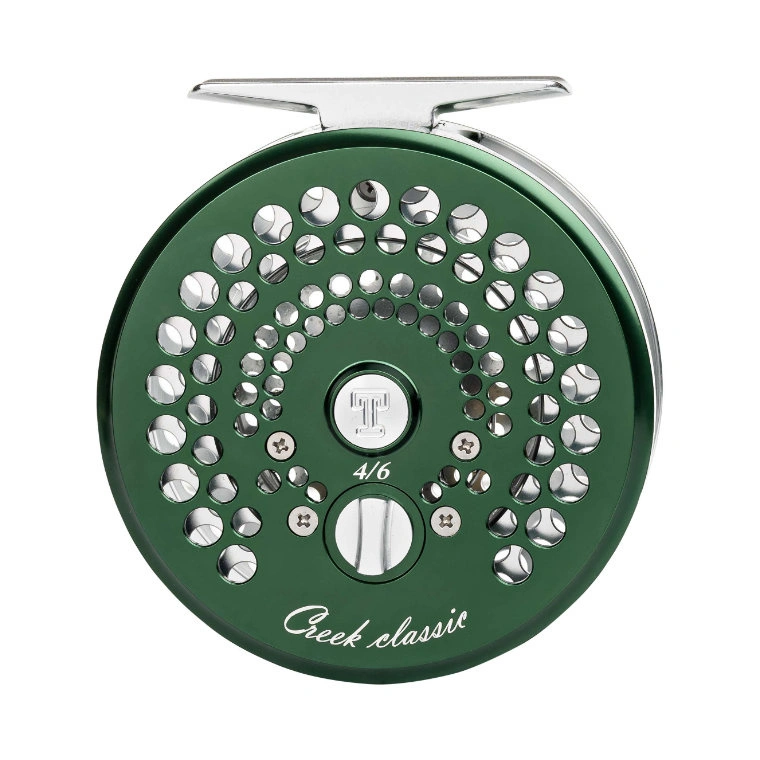 Muškařský naviják Traper Creek Classic Green - Silver 4/6