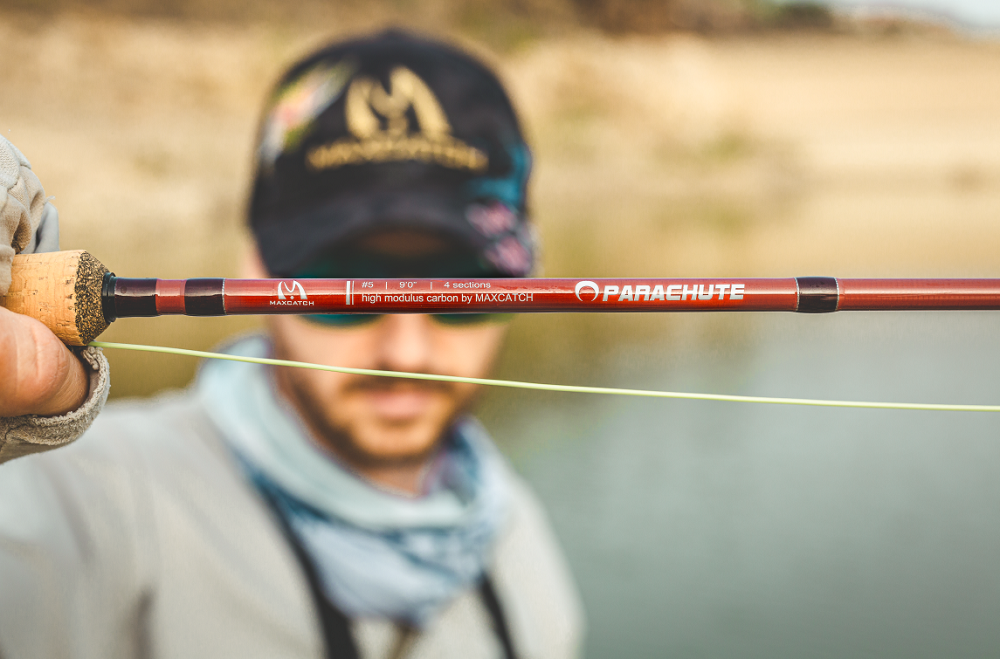 Muškařský prut Maxcatch PARACHUTE Cinnabar 9'0" #8