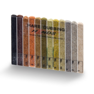 Hends Hare Dubbing Box Dark Colors