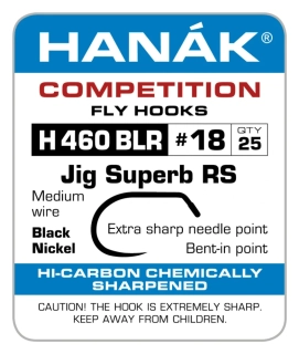 Muškařské háčky Hanák H 460 BLR Jig Superb RS