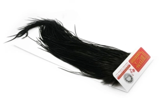 Kohoutí sedlový skalp Whiting Platinum Saddle Black