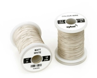 Barevný drátek Sybai Colour Wire Matt White