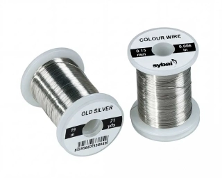 Barevný drátek Sybai Colour Wire Old Silver