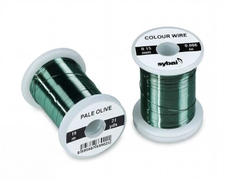Barevný drátek Sybai Colour Wire Pale Olive