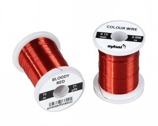 Barevný drátek Sybai Colour Wire Bloody Red
