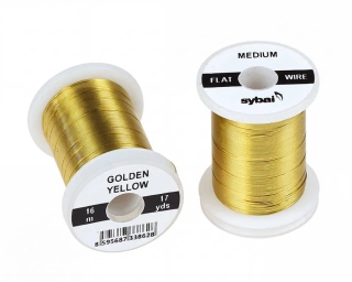 Sybai FLAT Colour Wire Medium Golden Yellow