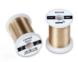 Sybai FLAT Colour Wire Medium Copper Gold