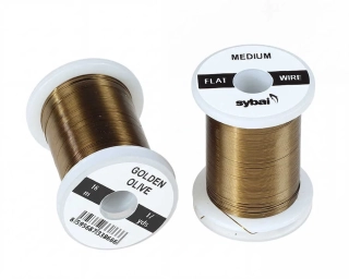 Sybai FLAT Colour Wire Medium Golden Olive