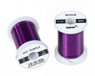 Sybai FLAT Colour Wire Medium Hot Purple