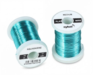 Sybai FLAT Colour Wire Medium Aquamarine