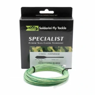 Muškařská šňůra Soldarini Specialist Camou Intermediate