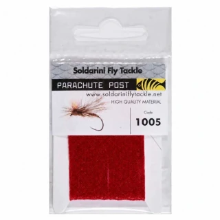 Soldarini Parachute Post Bright Red