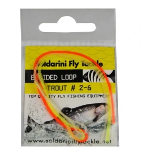 Muškařská rychlospojka Soldarini Braided Loop – 3 kusy