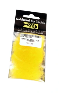 Soldarini Genuine Seal Fur Dubbing Yellow