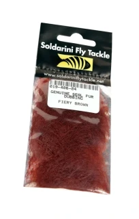 Soldarini Genuine Seal Fur Dubbing Fiery Brown