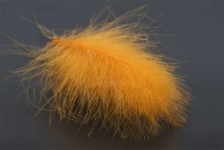 Troutline Hand Selected CDC 50 Feathers Pack Orange Shrimp