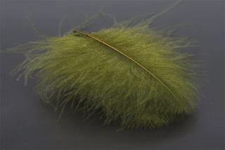 Troutline Hand Selected CDC 50 Feathers Pack Olive