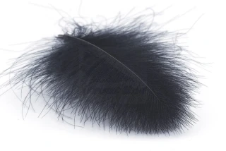 Troutline Hand Selected CDC 50 Feathers Pack Black