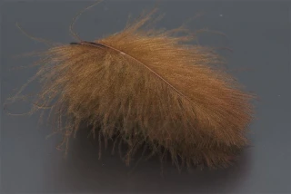 Troutline Hand Selected CDC 50 Feathers Pack Brown