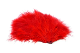 Whiting Super 'Bou White dyed Red
