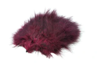 Whiting Super 'Bou White dyed Claret