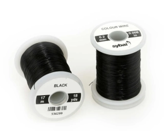 Barevný drátek Sybai Colour Wire Black