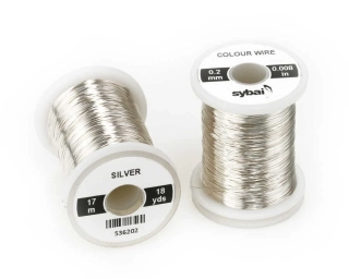 Barevný drátek Sybai Colour Wire Silver