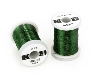 Barevný drátek Sybai Colour Wire Olive