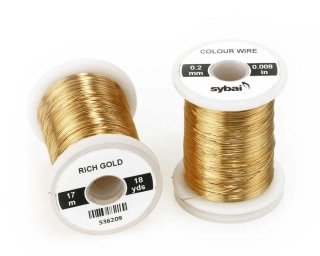 Barevný drátek Sybai Colour Wire Rich Gold