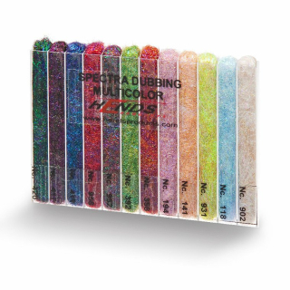 Hends Spectra Dubbing Box Rainbow Colors