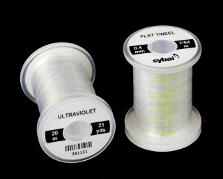 Plochá lametka Sybai Flat Tinsel 0,4mm Ultraviolet
