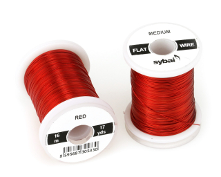 Sybai FLAT Colour Wire Medium Red