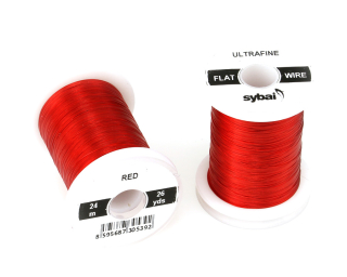 Sybai FLAT Colour Wire Ultrafine Red