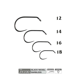 Muškařské háčky Traper Hikara JN100