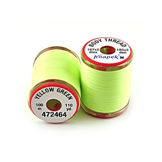 Body Thread 167 x 2 Yellow Green