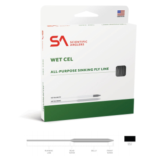 Muškařská šňůra Scientific Anglers Wet Cel Sink 6