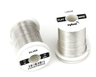 Sybai FLAT Colour Wire Large Silver