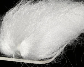 Sybai Fine Trilobal Wing Hair White