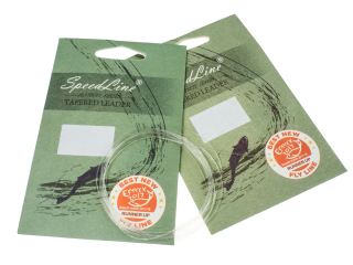 Muškařský ujímaný návazec Flat Butt Tapered Leader Clear