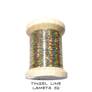 Plochá lametka Tommi-fly Flat Tinsel Holographic Gold