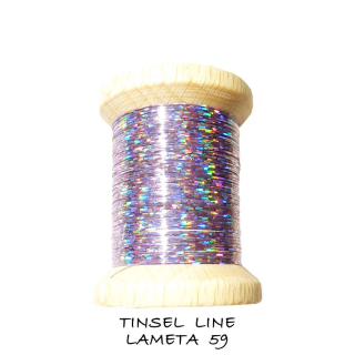 Plochá lametka Tommi-fly Flat Tinsel Holographic Purple
