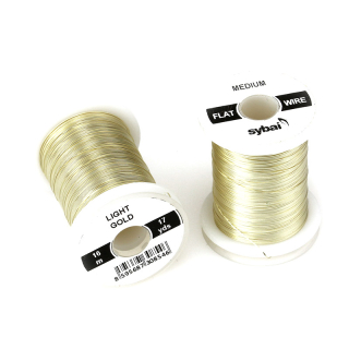 Sybai FLAT Colour Wire Medium Light Gold