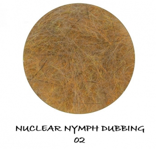 Tommi-fly Nuclear Nymph Dubbing Tan Orange
