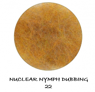 Tommi-fly Nuclear Nymph Dubbing Orange Tan