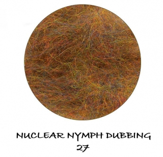 Tommi-fly Nuclear Nymph Dubbing Red Brown