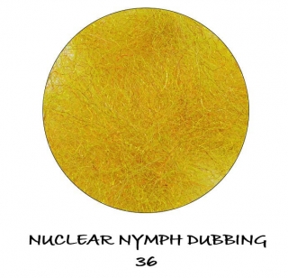 Tommi-fly Nuclear Nymph Dubbing Yellow