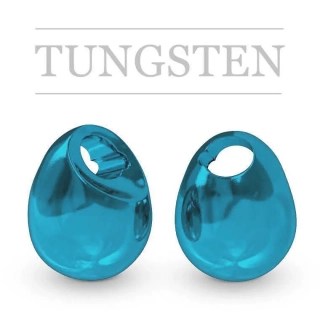 Tungstenové hlavičky Jig Off Metallic Light Blue