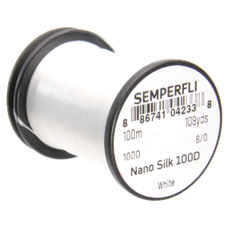 Semperfli Nano Silk Predator 6/0 White
