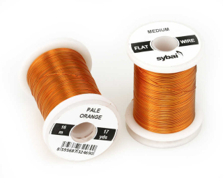 Sybai FLAT Colour Wire Medium Pale Orange